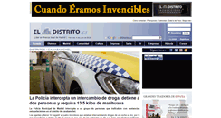 Desktop Screenshot of eldistrito.es